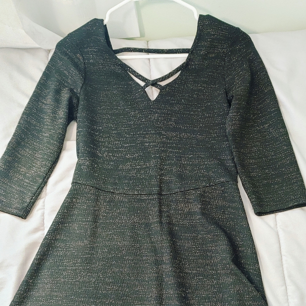 Black and Gold New Years Dress